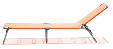 Preview: FIAM® Liegestuhl AMIGO 135TX Orange